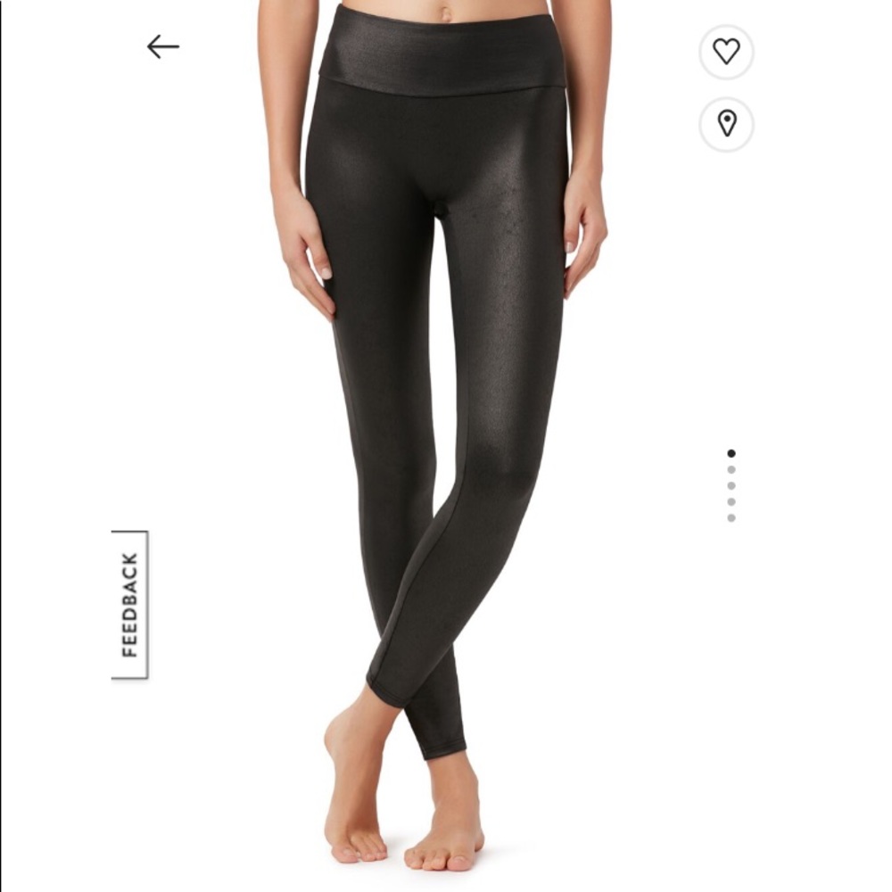 Calzedonia Total Shaper Faux Leather Leggings